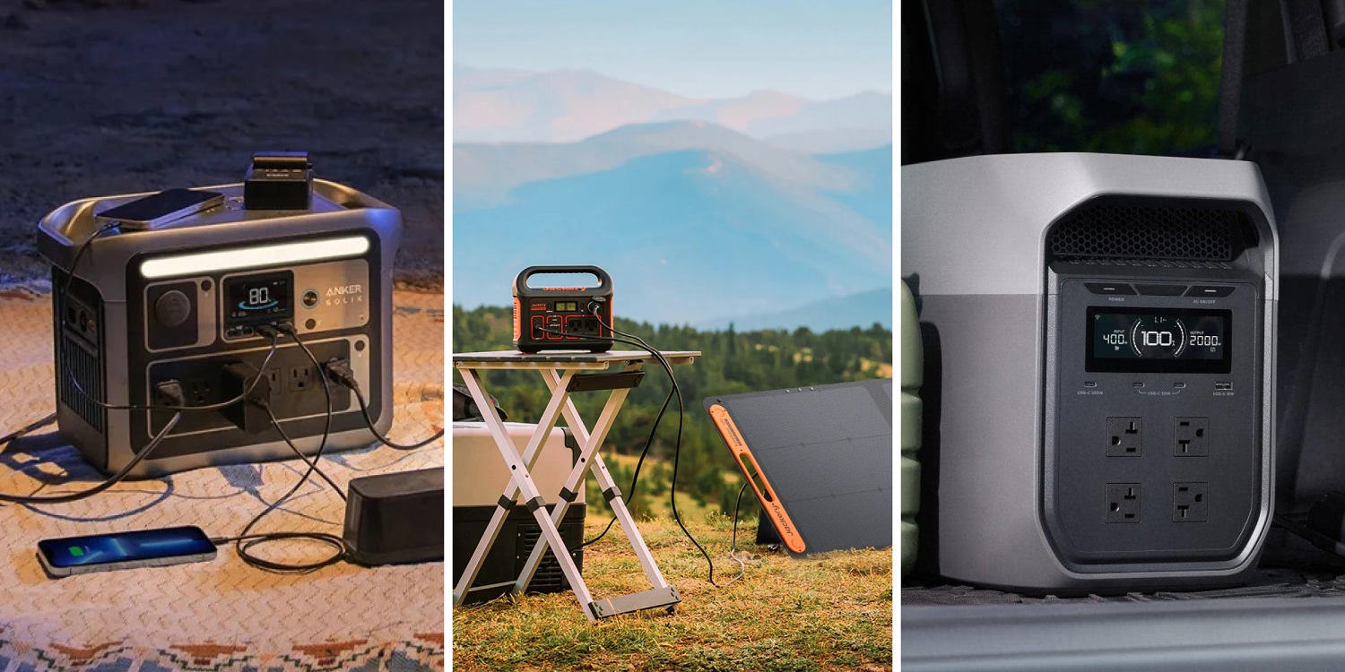 Portable power stations and solar generators that don't cost a month's rent.